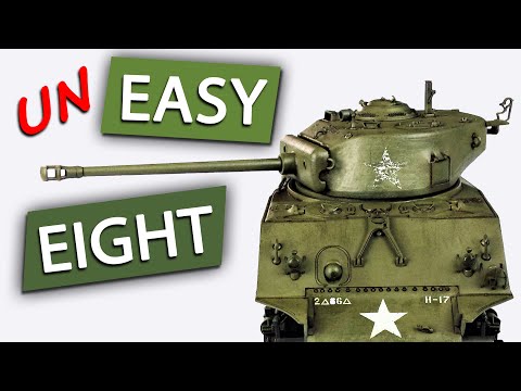 How to Paint & Weather US Olive Drab - Dragon M4A3E8 "Un-Easy 8"
