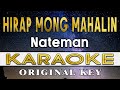 Hirap Mong Mahalin - Nateman (Karaoke)