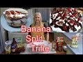 Banana Split Trifle With Angel Food Cake