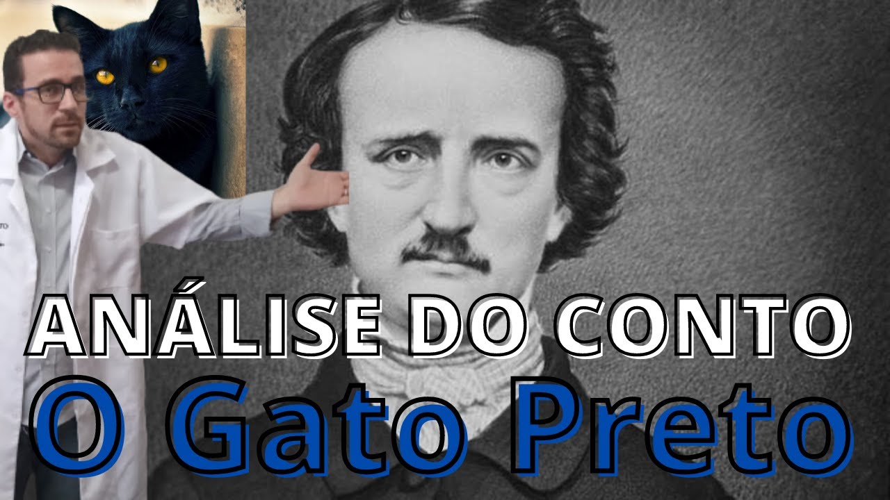 Como analisar o Conto o Gato Preto - Análise - Edgar Allan Poe [SEM COMPLICAÇÃO]