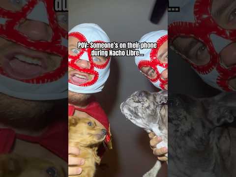 When someone’s on their phone during Nacho Libre 🦅 #theboys #viral #shorts #nacholibre