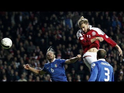 Denmark 2-2 Italy all goals - 11 October 2013