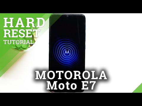 How to Factory Reset MOTOROLA Moto E7 – Erase All Data