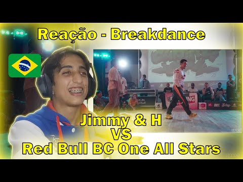 Jimmy & H vs Red Bull BC One All Stars (Hong 10 & Victor) - React
