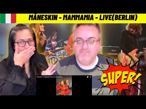 🇩🇰NielsensTv REACTS TO 🇮🇹Måneskin - MAMMAMIA - LIVE(Berlin)-OMG😱💕👏