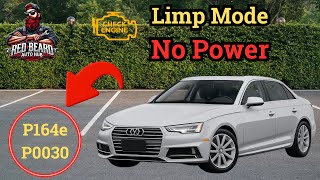 Audi A4 Limp Mode No Power | P164E & P0030 Full Diagnosis & Repair (2017–2019 B9)