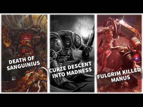 The 7 Primarch Tragedies within 40K Lore