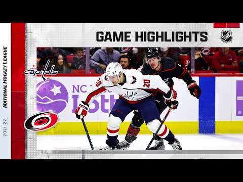Capitals @ Hurricanes 11/28/2021 | NHL Highlights