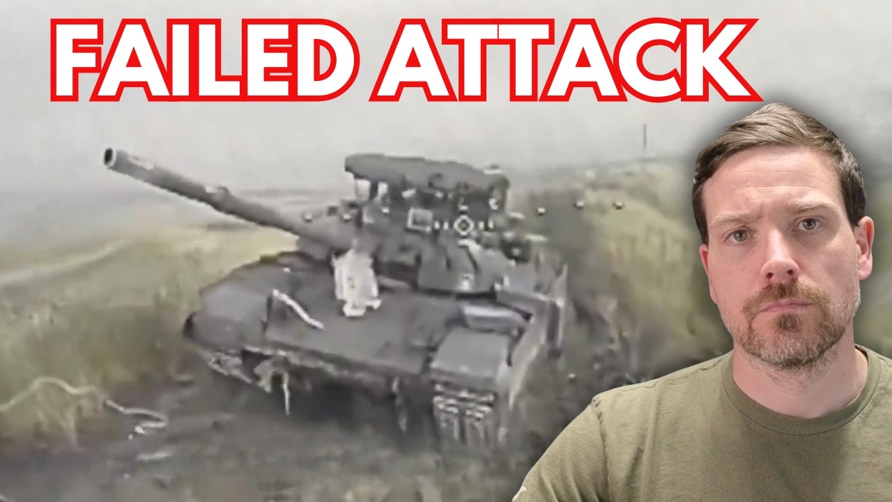 Russia Just Tried A Large Armored Assault, It Didn't Work