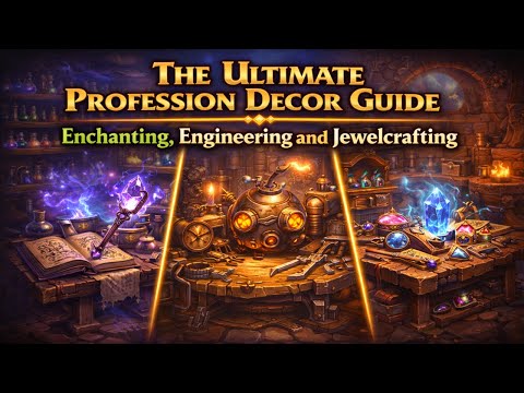 The Ultimate Profession Decor Guide│Enchanting, Engineering and Jewelcrafting│Pt. 2