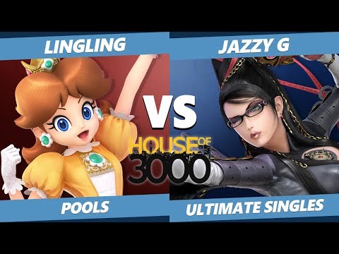Xeno 201 Pools - LingLing (Daisy) Vs. Jazzy G (Bayonetta) Smash Ultimate - SSBU