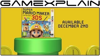 Super Mario Maker 3DS - Online & Offline Play Modes Trailer