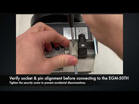 How to wire an EGM-50TH DIN connector