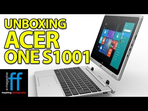 Unboxing Acer One 10 S100X S1001 and First Time Installation