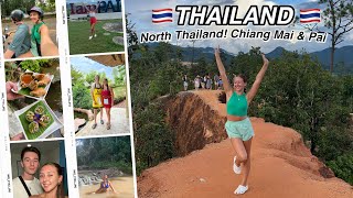 TRAVEL DIARIES ep.2 Thai Cooking Class, Pai Canyon & Hot Springs! THAILAND 2023