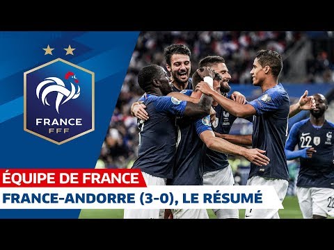 France 3-0 Andorra   ( UEFA Euro 2020 qualifying )
