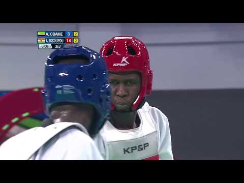 2017 Muju World Championships M+87kg Semi final   OBAME Anthony GAB VS ISSOUFOU Abdoul NIG