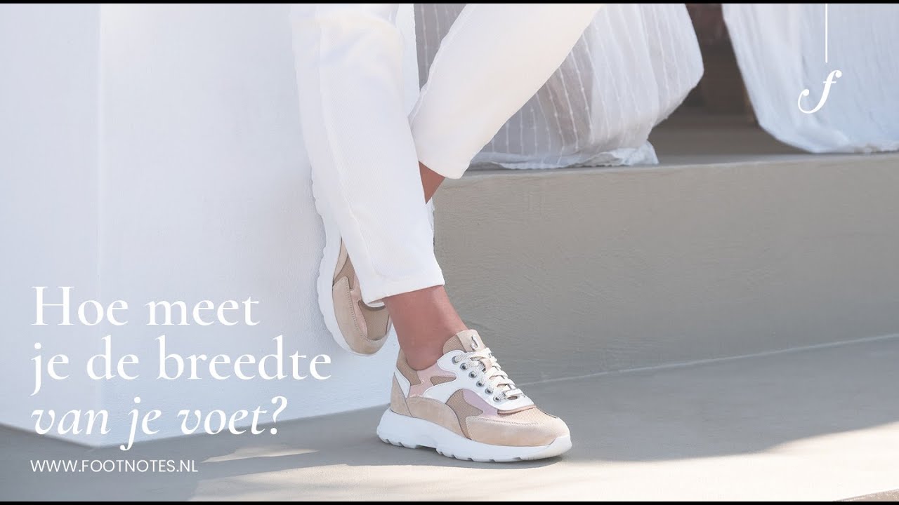 Hoe meet je de breedte van je voet - Footnotes.nl