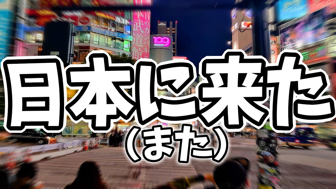 日本に来ました（また）