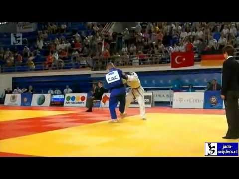Judo 2012 European Championship Cadets Bar: Druzeta (CRO) - de Wit (NED) [-73kg]