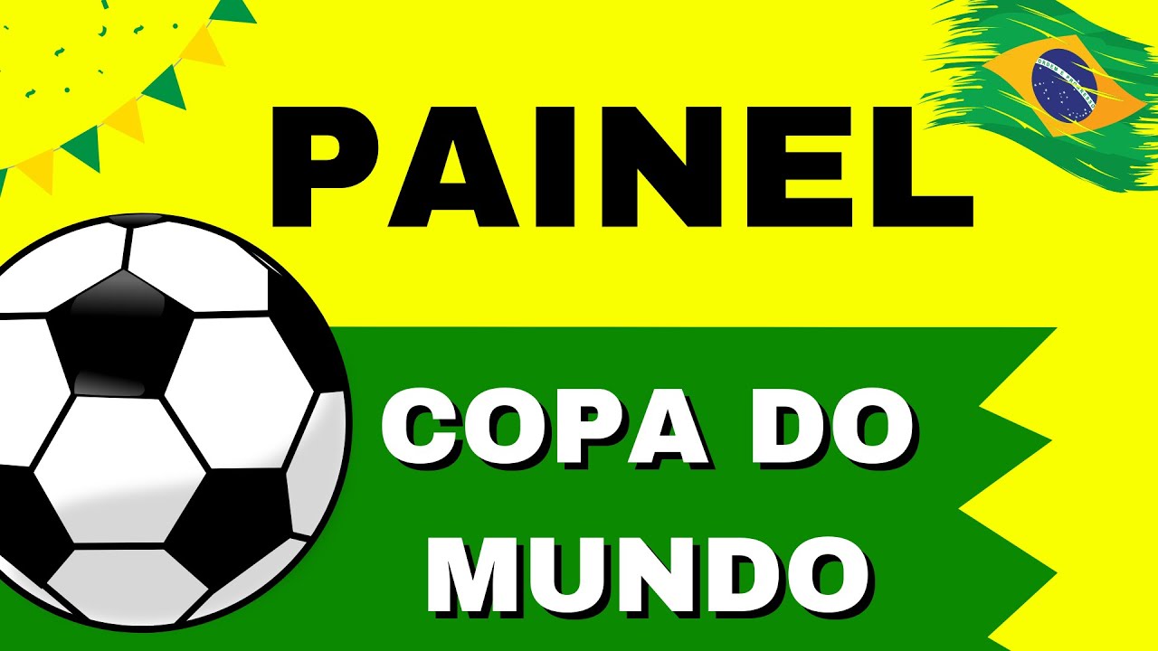 COPA DO MUNDO 2022 || DECORAÇÃO DA COPA || PAINEL