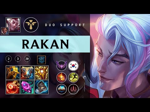 Rakan Support vs Braum - KR Master Patch 26.01