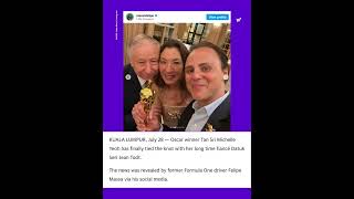 Download lagu Michelle Yeoh and Jean Todt are finally married after 19 years mp3
