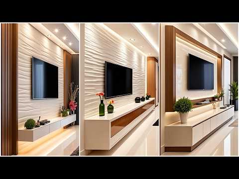300 Trendy Living Room TV Wall Unit Ideas 2026 | Stylish TV Cabinet Design| Home Interior Wall Decor