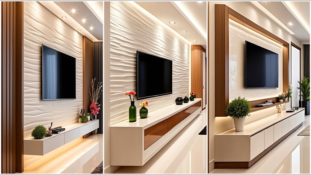 300 Trendy Living Room TV Wall Unit Ideas 2026 | Stylish TV Cabinet Design| Home Interior Wall Decor