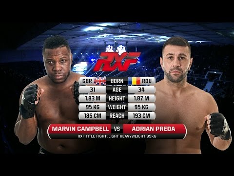 Highlight RXF 21: Marvin Campbell vs Adrian Preda