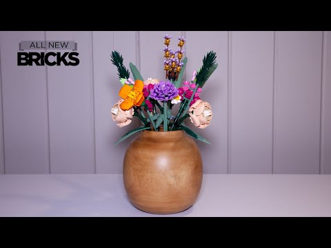 Vidéo LEGO Creator 10280 : Bouquet de fleurs
