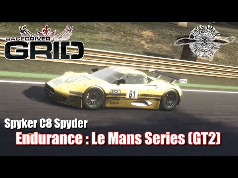 Retro Racing Games : Race Driver GRID (2007) Career - Endurance : Le Mans Series (GT2)