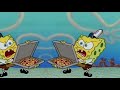 Spongebob Trying To Get Pizza From Spongebob