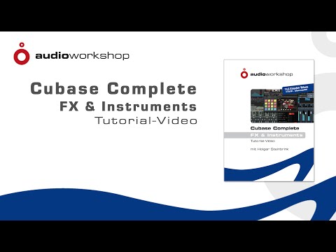 Cubase Complete FX & Instruments Tutorial-Video