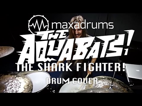 THE AQUABATS! - THE SHARK FIGHTER! (Drum Cover)