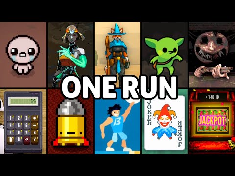 How fast can I beat 10 Roguelikes?