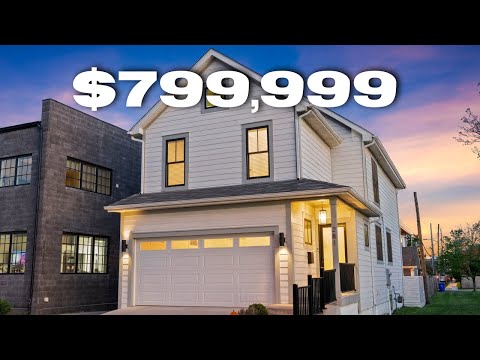 Tour a $799,999 STUNNING Modern Luxury Home in Columbus’ Iconic Italian Village!