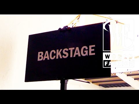 Backstage N 21 Spring-Summer 2015 Milan Fashion Week