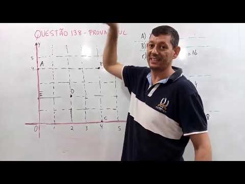 QUESTÃO 138 - ENEM 2018  - QUESTÃO DETALHADA - GEOMETRIA ANALITICA -  PROVA AZUL