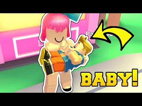 Roblox: I HAD A BABY!!! ADOPT ME!