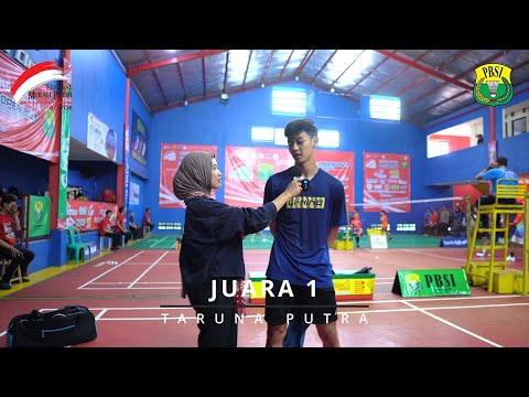 BERTEMU JUARA 1 TUNGGAL TARUNA PUTRA MERAH PUTIH OPEN 2023, NAUFAL RAIHAN SAPUTRA