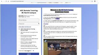 ASC Tutorial | How to make appointments at myWConline.