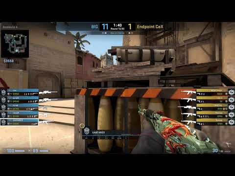 CS:GO POV Demo BIG XANTARES (30/10) vs Endpoint (de_mirage)