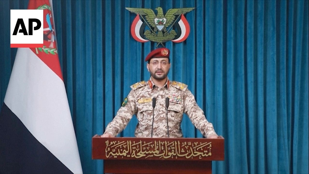 Video | Yemen’s Iran-backed Houthi rebels claim missile attack on Israel