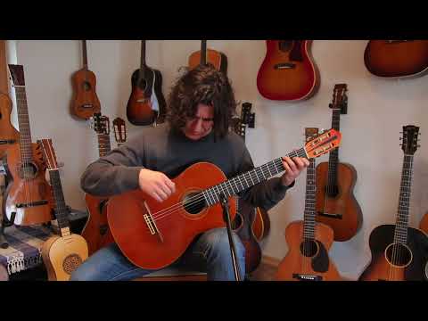 Enrico Piretti 1974 – masterpiece of a classical guitar - exquisite sound qualities + fine inlays - check video! image 20