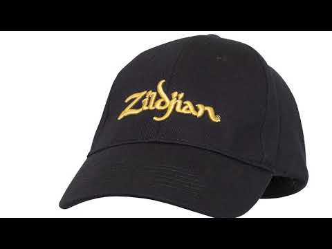 Zildjian Baseball Cap, Black w/ Gold Logo image 3
