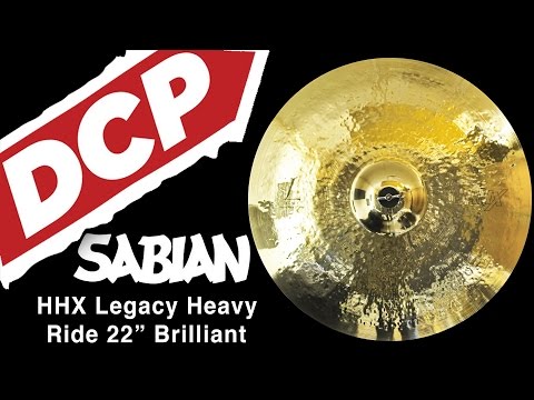 Sabian HHX Legacy Heavy Ride Cymbal 22" Brilliant 3023 grams