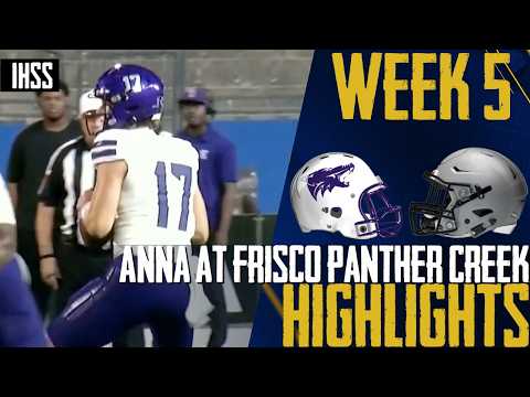Anna Coyotes Roll Past Frisco Panther Creek 42-27 in 4-5A D2 District Opener