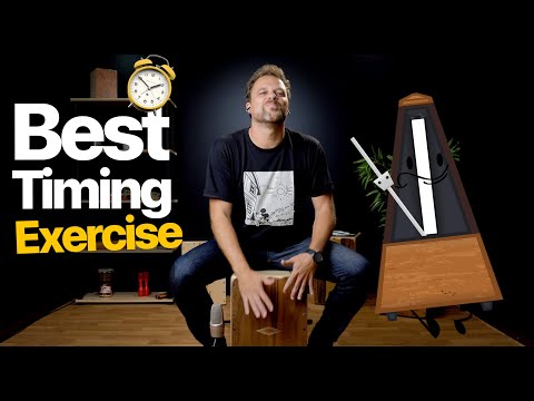 BEST Exercise to Improve Your Timing on Cajon! (Build Your internal Clock)