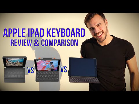 Apple iPad Keyboard Review - Compared to Logitech Rugged and Slim Folio Keyboards